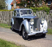 1954 Rolls Royce Silver Dawn in Pink Limo
