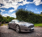 Aston Martin DB9 Hire in Chepstow Races

