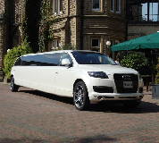 Audi Q7 Limo in Chepstow Races
