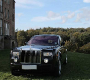 Rolls Royce Phantom - Black Hire in Cardiff Bay
